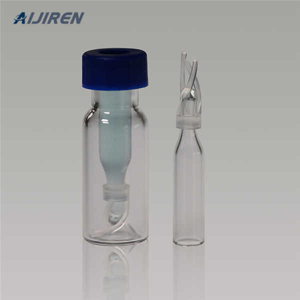 Australia 6mm clear glass 300ul micro insert with high quality